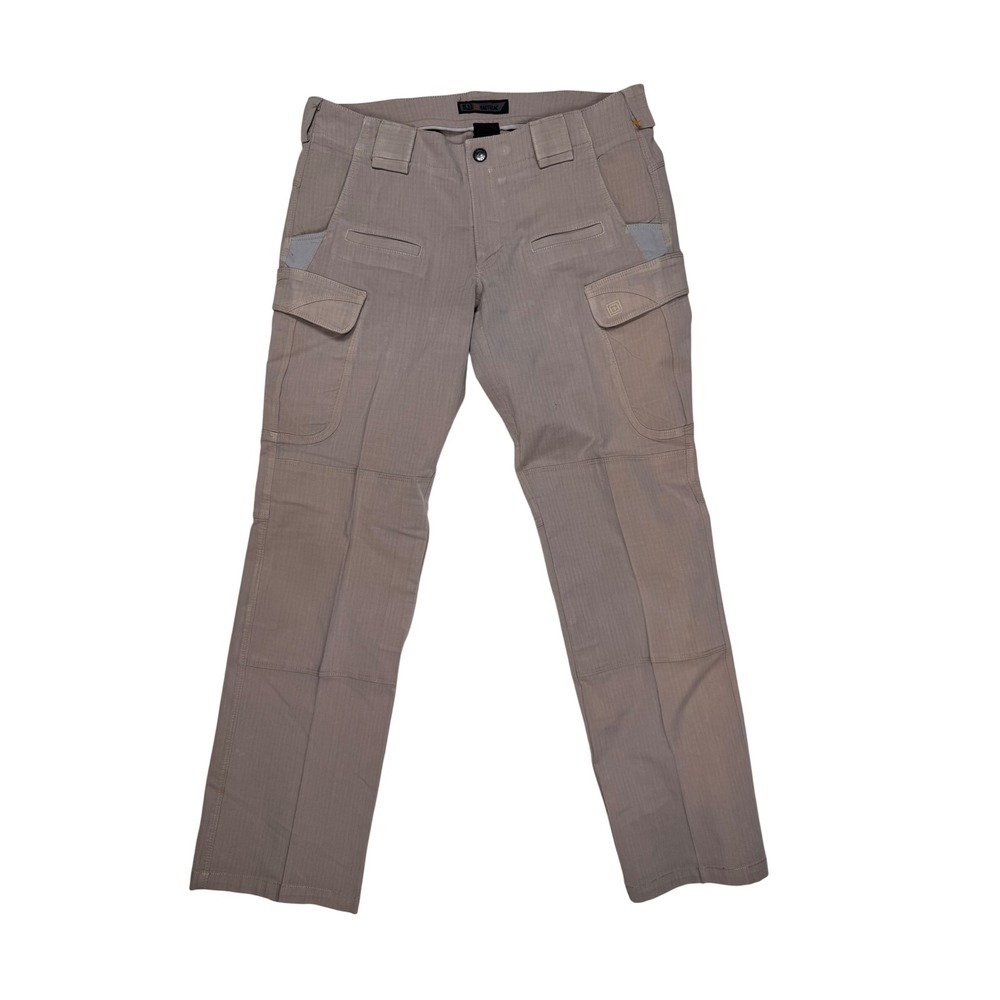 5.11 Tactical Mens Cargo Tan Khaki Ripstop Straight Leg Outdoor Workwear xxl